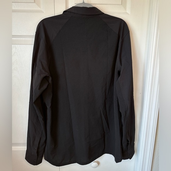 Lululemon men’s Double Pocket Long Sleeve Overshirt ~21” ptp - Picture 6 of 7